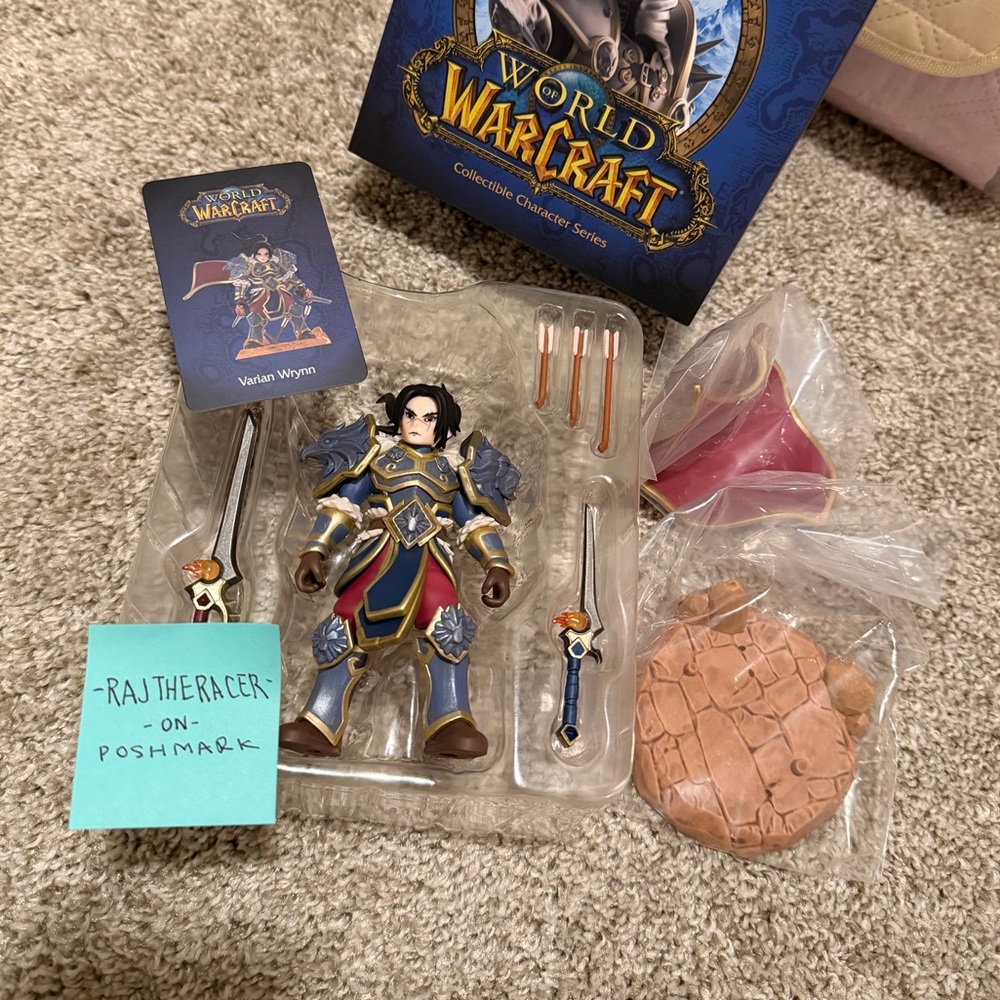Pop Mart x World of Warcraft Varian Wrynn Action Figure